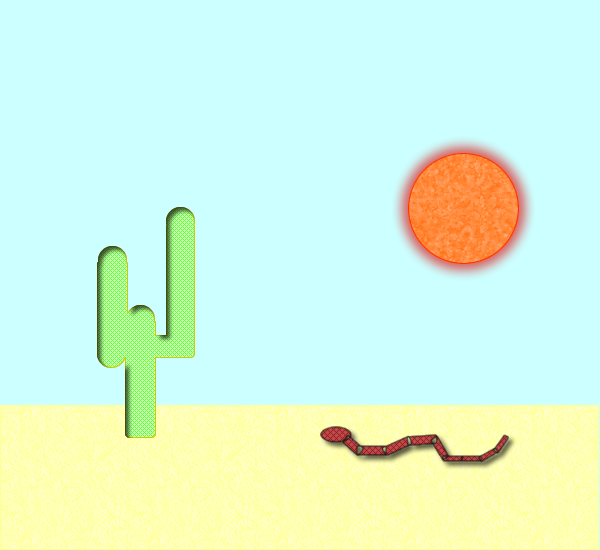 desert graphic